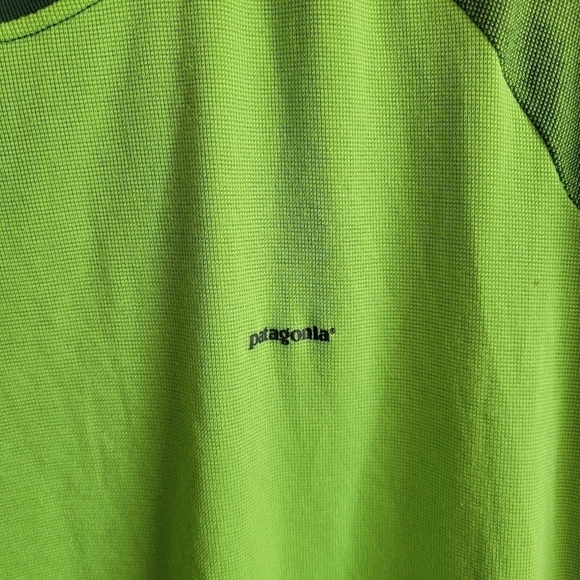 Patagonia Mesh Lightweight Short Sleeve Shirt Green XXL 2XL - Picture 6 of 9